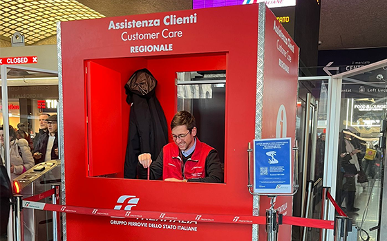 Trenitalia attiva il servizio di video-interpretariato in LIS in una nuova stazione