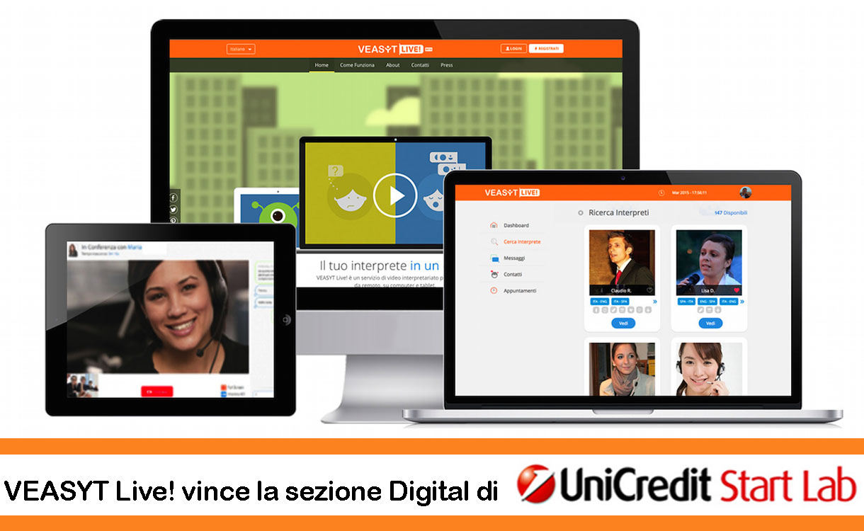 VEASYT Live! video-interpretariato online, il modo più semplice per trovare un interprete